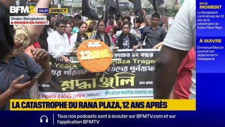Le Bangladesh commémore les 12 ans de la catastrophe de l'usine Rana Plaza