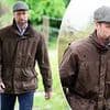 Prince William looks the part in a flat cap and wellington boots as he visits a muddy Dartmoor after unveiling 'ambitious' 20-year plan to restore 'special' landscape