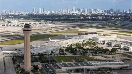 Tourist 'grabs crying child from mother' at US Airport and 'refuses to hand him back'