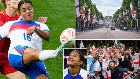 Revealed: The bizarre reason why Lionesses star Jess Carter will MISS celebrations on open top bus parade with her triumphant team-mates