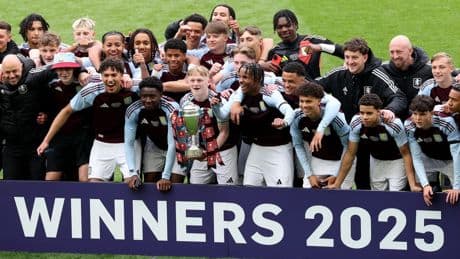 Aston Villa 3-1 Man City: Villa come from behind in final to celebrate fifth FA Youth Cup triumph