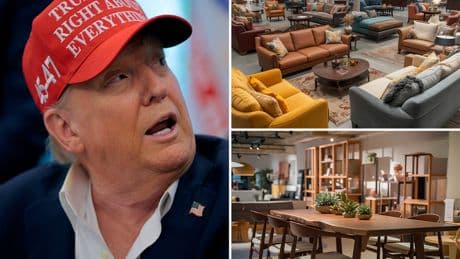 Trump says he will place tariffs on furniture — causing shares of Wayfair, Williams-Sonoma to plunge