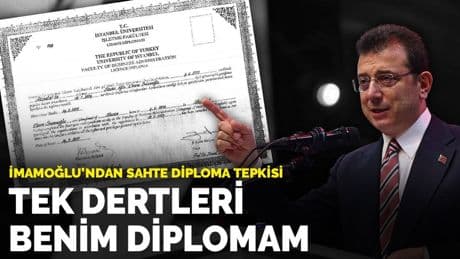 İmamoğlu’ndan sahte diploma tepkisi: Tek dertleri benim diplomam