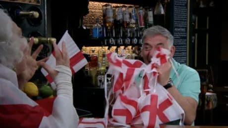 Emmerdale films last minute scene after England’s Euros triumph