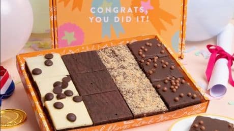 Shoppers snag 'perfect' £21 brownies for £4 in A-Level results day gift deal