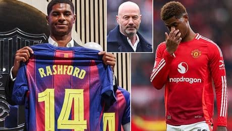Alan Shearer gives verdict on Marcus Rashford's loan to Barcelona - as the Newcastle legend names the key factor he will need to be a success in LaLiga