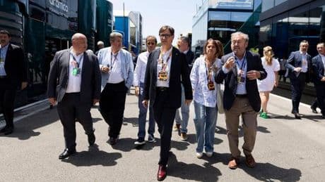 Salvador Illa celebra el apoyo de Alonso al gran premio