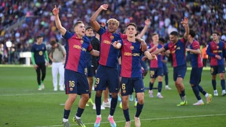 Barcelona sink Real Madrid with thrilling Clasico comeback as LaLiga title beckons