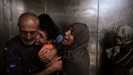 Dozens killed seeking aid in Gaza as Israel considers further military action