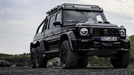 La nueva bestia offroad de Brabus tiene 6 ruedas y puede con todo