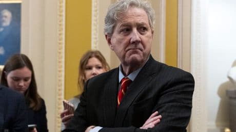 Questions swirl after GOP senator appears to freeze in TV interview - but he blames it on the ear piece