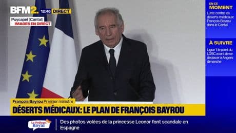 Installation de médecins: Bayrou écarte "la voie de la régulation autoritaire"