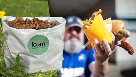 Neue Umwelt-Technik - Stadionwurst wird zum Dünger für Bundesliga-Rasen