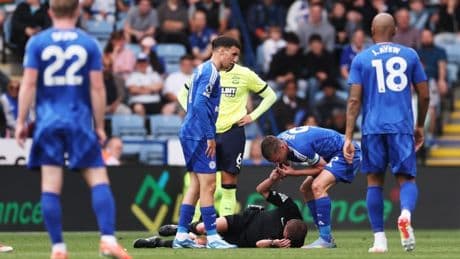 Jamie Vardy reveals real reason he blew injured referee’s whistle