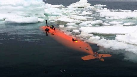 Desaparece un submarino en la Antártida tras descubrir estructuras desconocidas bajo el hielo