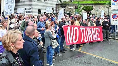 Tunnel della Fontanabuona, i residenti fanno ricorso: “Gravi irregolarità nel progetto”