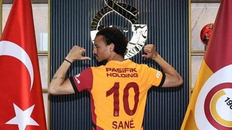Leroy Sane: Galatasaray’a şans getirmek istiyorum