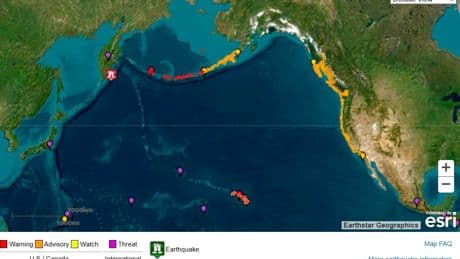Un potente terremoto en Rusia desata alertas por tsunami en el Pacífico, desde Japón y Hawái a Nueva Zelanda