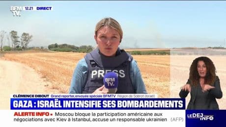 Israël intensifie ses bombardements sur la bande de Gaza