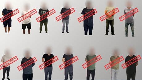 Kırmızı bültenle ve ulusal seviyede aranan 14 suçlu Türkiye'ye getirildi