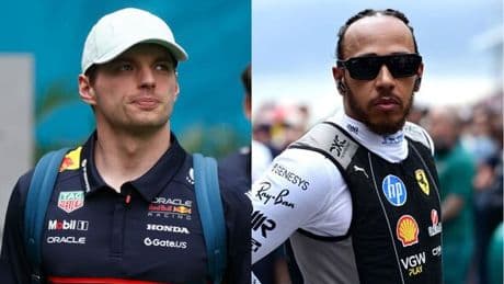 F1 LIVE: Lewis Hamilton tells Ferrari boss to 'calm down' as Max Verstappen faces backlash