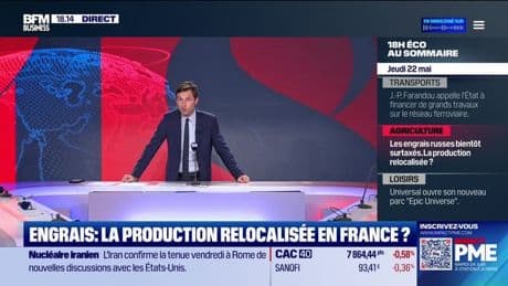 Le 18h Eco - Jeudi 22 mai