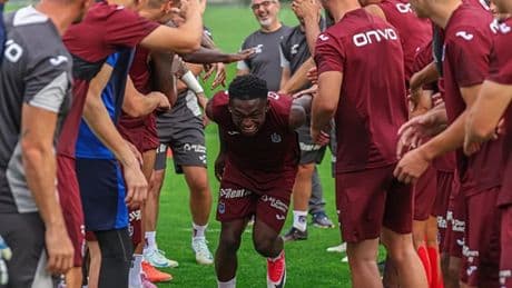 Trabzonspor, Kocaelispor maçı hazırlıklarına devam etti