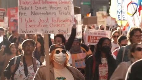 Trump threatens ‘war’ on Chicago as thousands protest federal crackdown