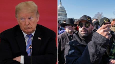 Proud Boys Said Trump Would Lose Their Support If He Goes To War With Iran