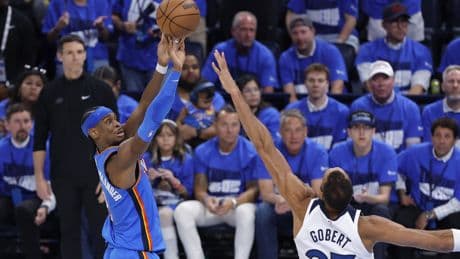 NBA Batı Konferansı finali: Thunder Timberwolwes'i yine devirdi seride avantaj sağladı!