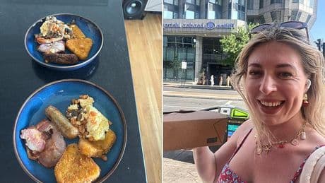 I discovered a hotel breakfast hack that allows you to eat at five-star hotels for just £4 - and you don't even have to stay