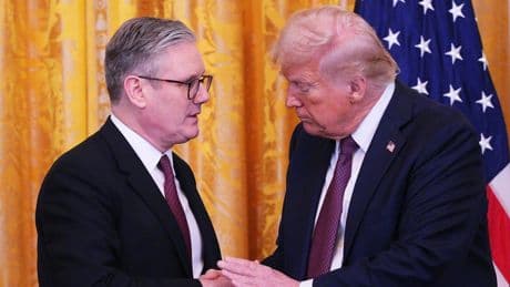 F.A.Z. Frühdenker: Schottland-Trip: Trump trifft Starmer im Golf-Ressort