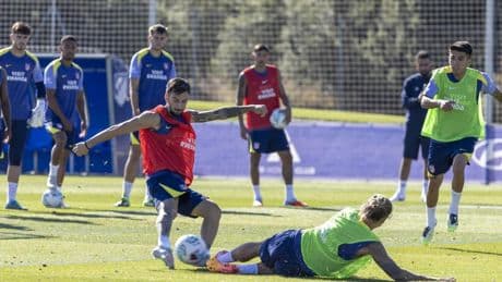 El Atlético acelera en su preparación