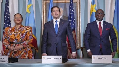 Congo and Rwanda will sign peace deal on June 27, a major step in ending fighting in eastern Congo