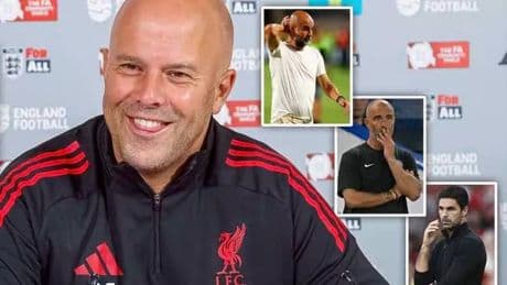 Arne Slot admits Liverpool are title favourites - but takes aim over £300m spending