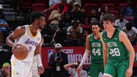 Hugo González le arruina el show a Bronny James