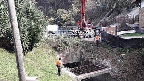 Un nuevo cauce en Alonsotegi para reducir el riesgo de inundaciones