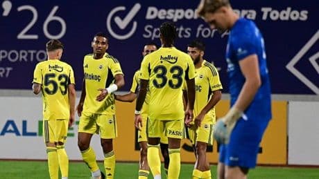 UD Leiria 0-2 Fenerbahçe (MAÇ SONUCU ÖZET)