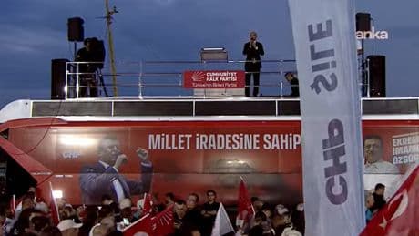 CHP’nin 43. “Millet İradesine Sahip Çıkıyor” mitingi Tuzla’da