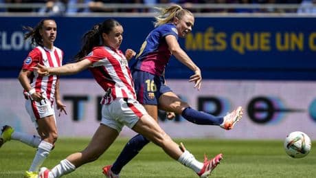 6-0. El Athletic cierra la Liga con una goleada ante el vendaval culé