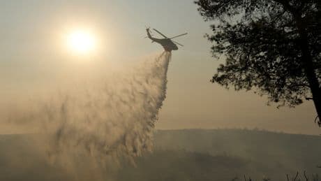 Two dead as Cyprus wildfire destroys homes and threatens a dozen villages