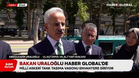 Ulaştırma ve Altyapı Bakanı Abdulkadir Uraloğlu Haber Global'de