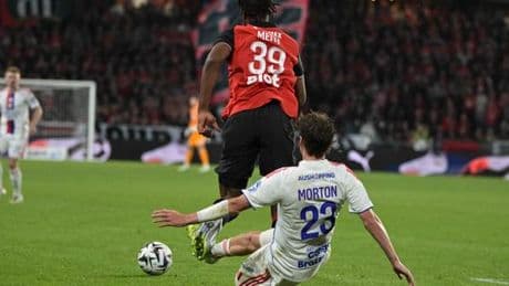 L’OL s’effondre en fin de match et s’incline à Rennes