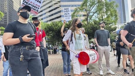 Demonstrations, riots spread beyond L.A. with help of left-wing organizers