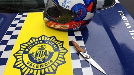 Detenido en Valencia por conducir de manera temeraria una moto robada, sin carnet y bajo los efectos de las drogas