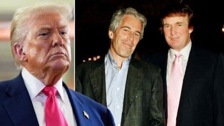 Trump ‘called Epstein “the greatest” in note inside book he gave to him’