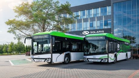 CAF suministrará autobuses eléctricos a Polonia por 80 millones