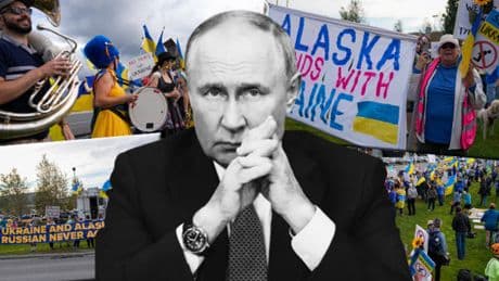 Alaska ayağa kalktı: ABD'liler Putin'e karşı sokağa indi! Trump'a ihanet suçlaması