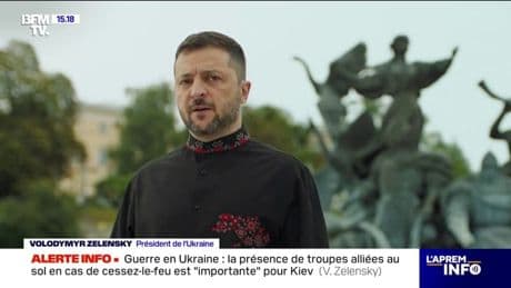 Volodymyr Zelensky affirme que l'Ukraine veut une "paix digne et globale"