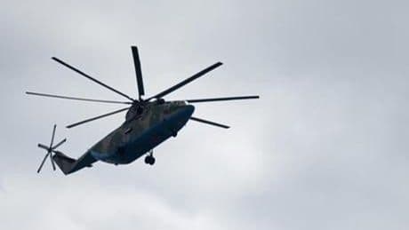 Rusya'nın Oryol bölgesinde helikopter düştü